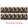 12PCS Black