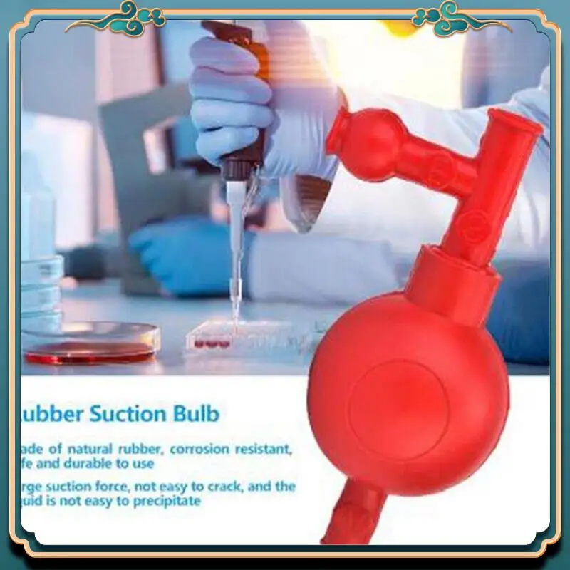 (Новинка) - Трехходовой количественный всасывающий шарик Лабораторная всасывающая лампа Безопасное давление Количественный наполнитель пипеток с 3-канальными лабораторными принадлежностями