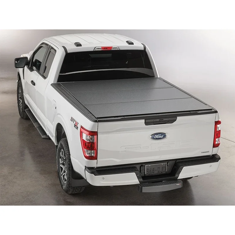 

Hard Type Aluminium 4x4 Pickup Truck Retractable Camper Tonneau Cover Toyota Hilux Accessories Lock Ford Ranger F150