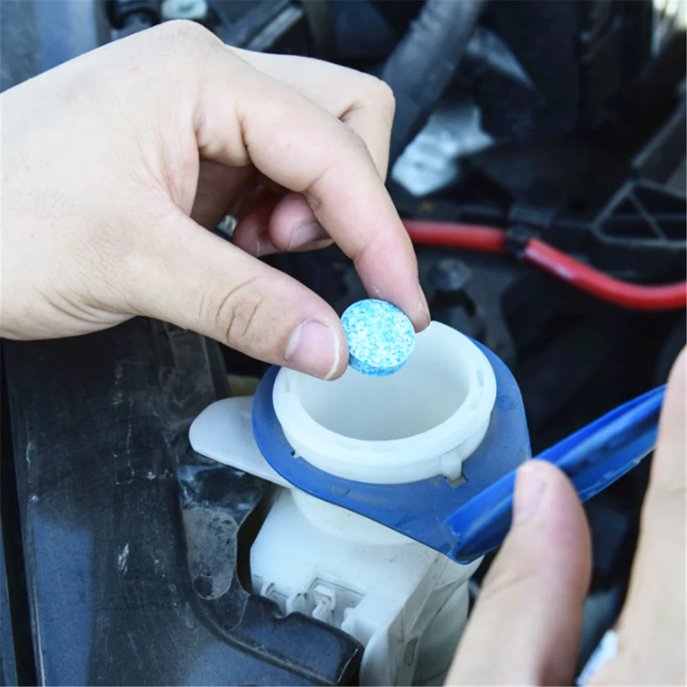 

10pcs Auto Windshield Glass Cleaner Car Accessories for Ford Mustang BA Shelby SYNus King GTX1 Ka Fusion Focus F-150 Transit