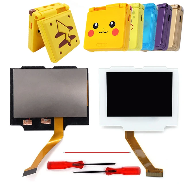 ドロップイン液晶画面キットゲームボーイアドバンスsp、V5 hd、gba、sp 