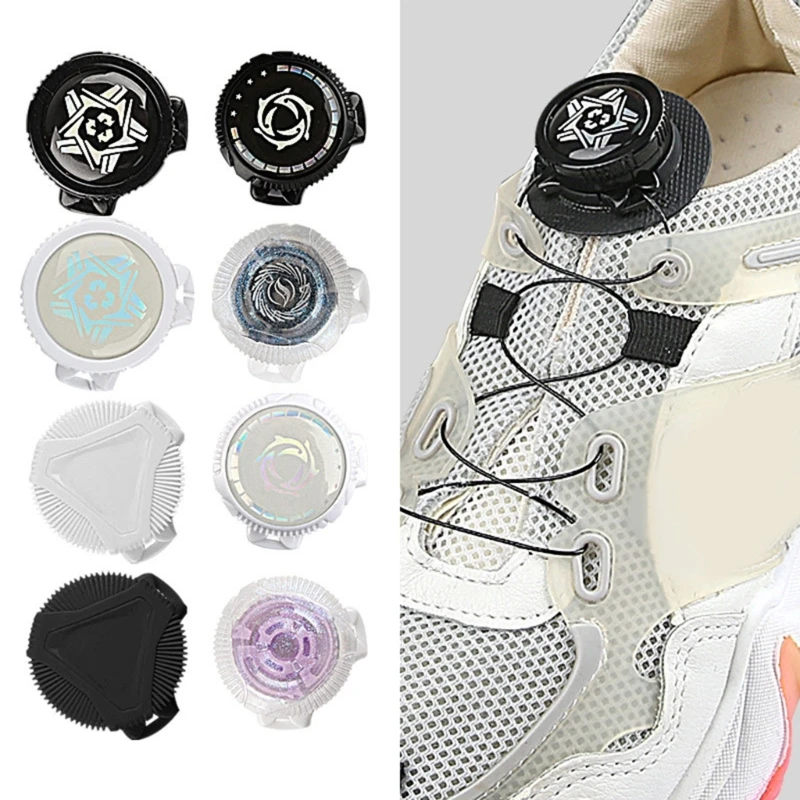 Quick Lock Shoestrings Rotating Metal Wire Laces Automatic Buckle Rope Shoelaces No Tie Shoe Laces Strong Lock Shoelaces