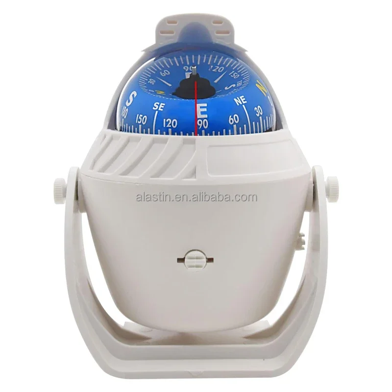 Marine Accessories Boat ABS Magnetic Compass Navigation Portable LED Sea Yacht Compass