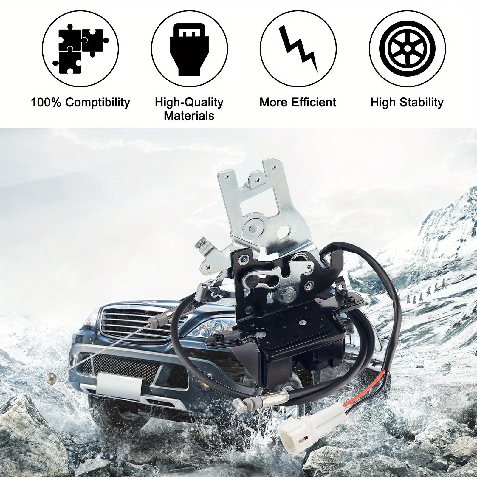 مشغل الباب الخلفي/الباب الخلفي 931-861 (64680-0C010) لسيارة تويوتا سيكويا 2001-2007