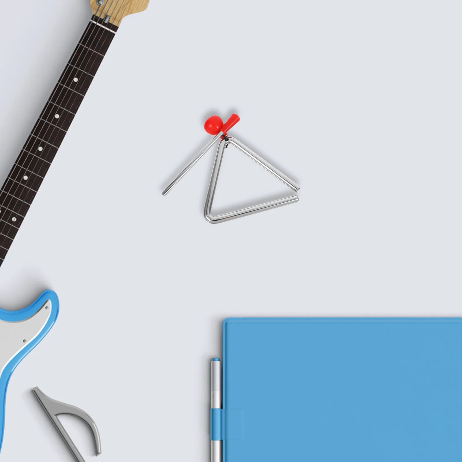 

Triangle Musical Instruments for Toddlers Kids Percussion Childrens Metal Plastic