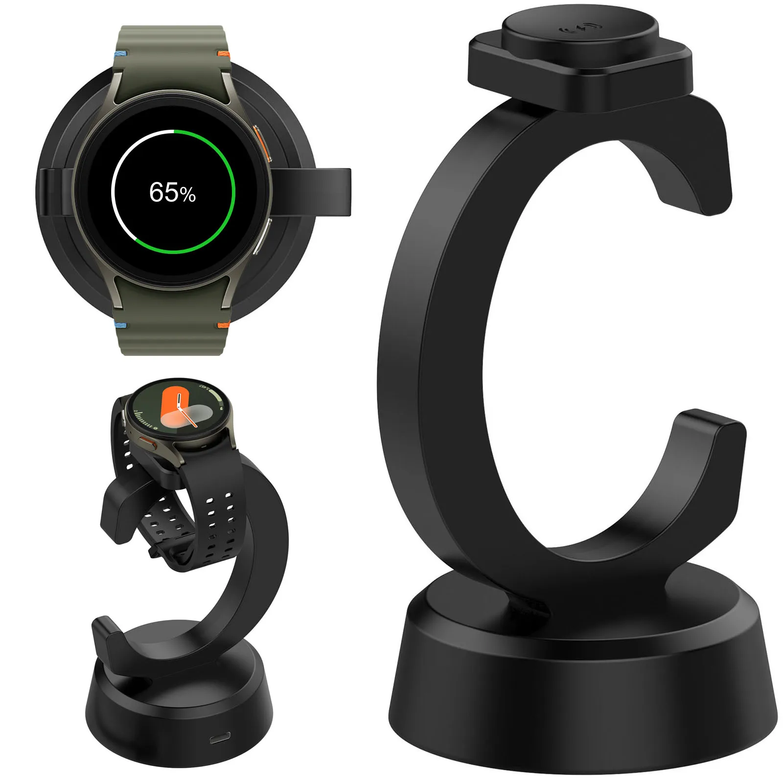 

Watch Charger Replacement Watch Charger Stand Wireless Charger Magnetic Dock for Samsung Galaxy Watch 8/8 Classic 7/Ultra