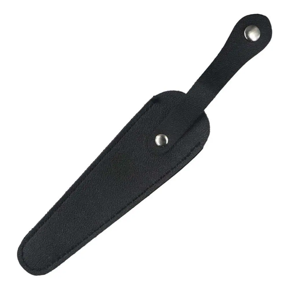 PU Leather Scissors Protective Cases Durable Scissors Cover Trimming Beauty Tools Portable Wear Resistant Leather Case