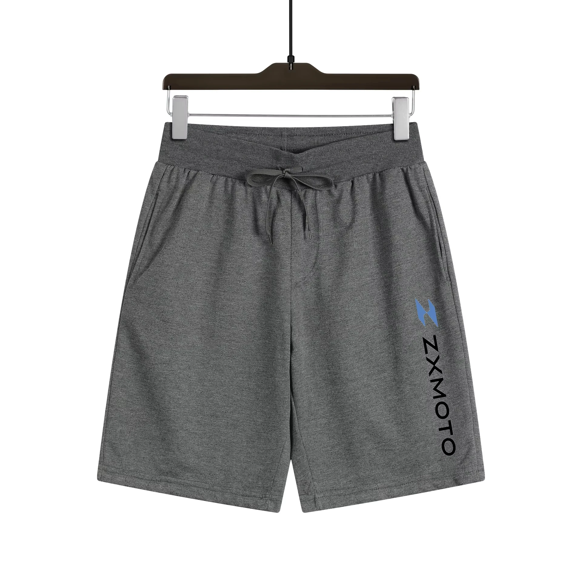 

Men's ZXMOTO Men's Summer Casual Shorts Comfortable Athletic Wear Loose Fit Straight Leg Drawstring Elastic Waist Solid Color I