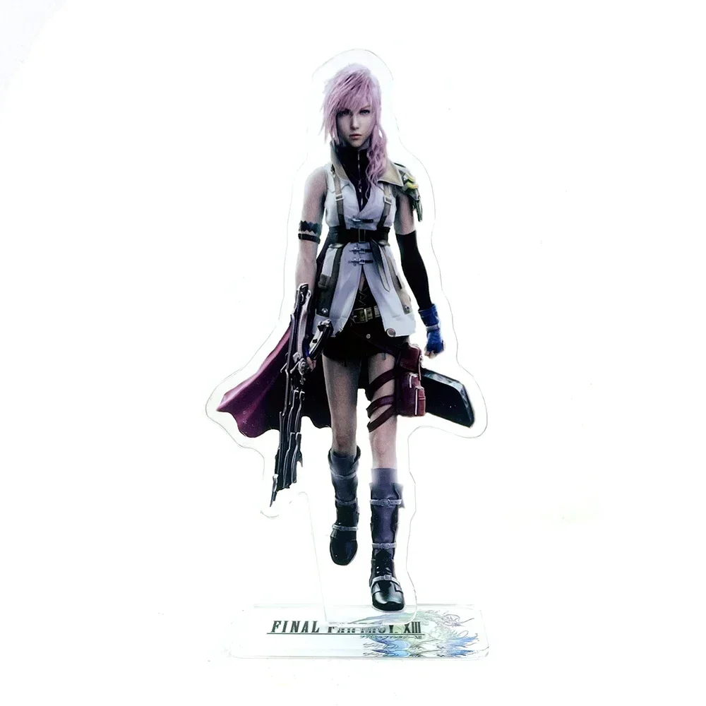 Горячая Распродажа FF13 Lightning Eclair Farron, акриловая подставка, держатель для модели, топпер, аниме mjvl