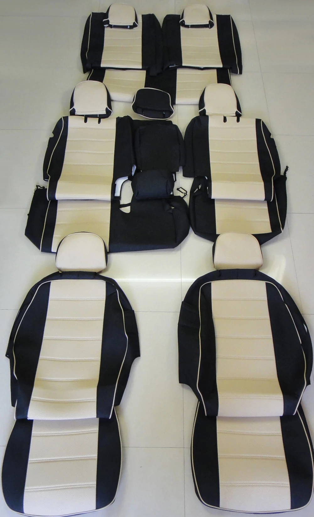 

Custom Fit Seat Protectors for Fiat Freemont 2013-2016 Seat Cover Accessories PU Leather 7 Seats Car Cushions Supports 19PCS/Set