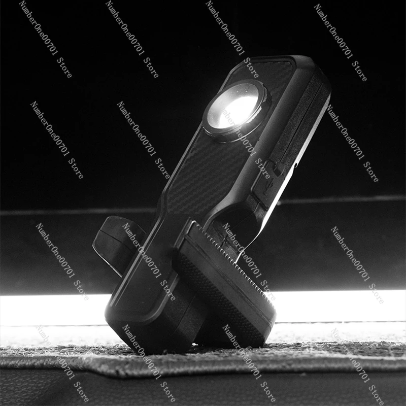 SG-GF177 LED Inspection Worklight Stepless Dimming Magnetic COB 100/400 Lumens Rechargeable Portable Hook Lamp For Auto Detailin