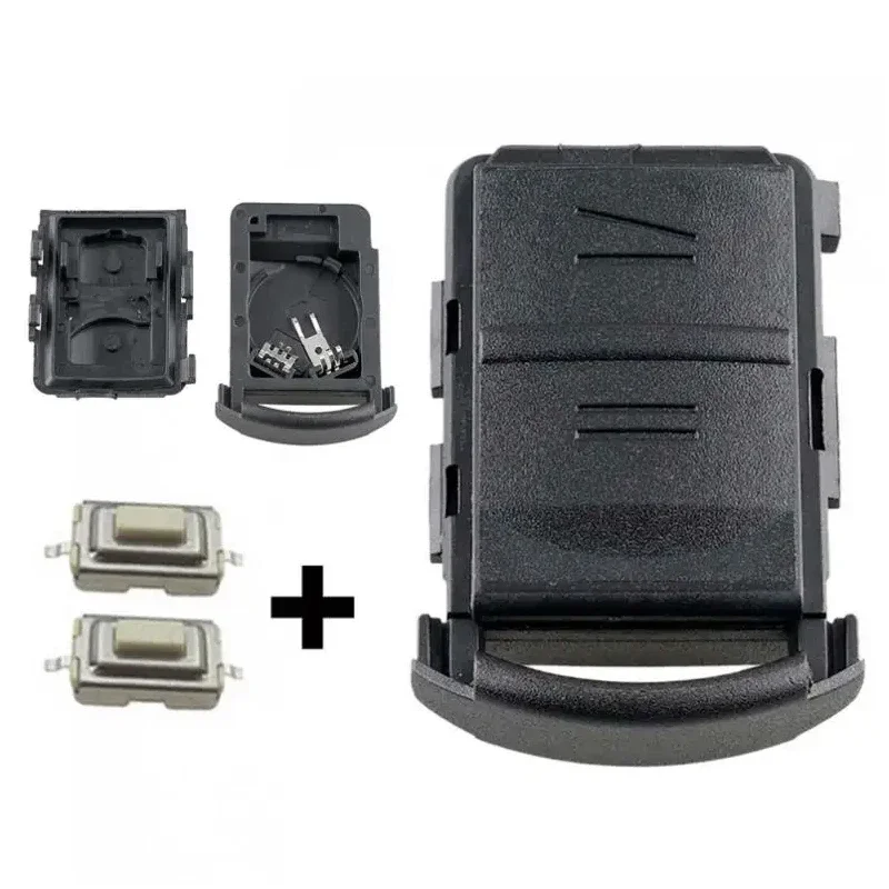 NEW 2 Buttons Car Key Remote Control Housing Replacement Fit For MERIVA For OPEL For ASTRA With 2 Microswitch