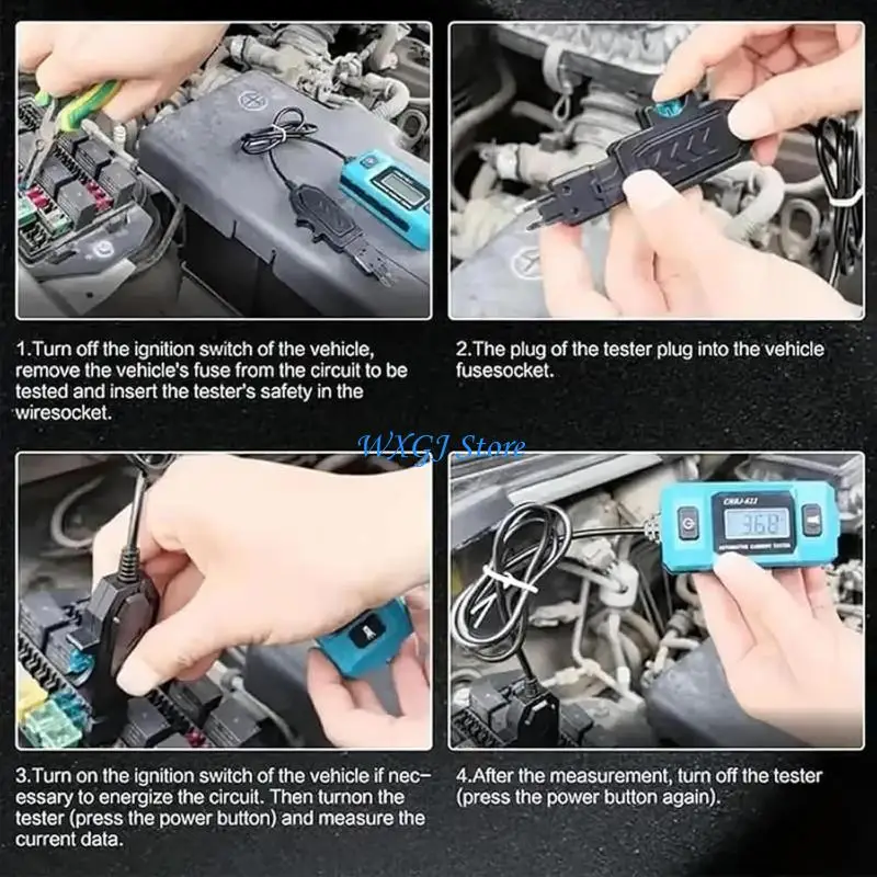 37JE Car Electrical Tester With Shockproof Design And Easy Operation Car Maintenance Tool Automotive Blade Checker
