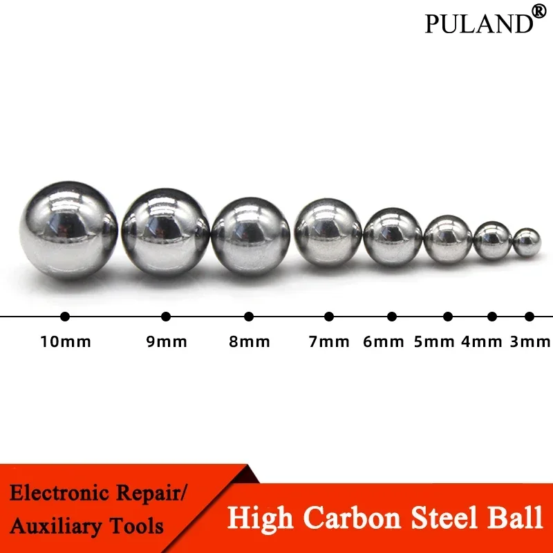 Brand New Dia 3mm~12mm High Carbon Steel Ball Bearing Steel Ball Slingshot Hunting High Carbon Steel Marbles Bicycle Accessories