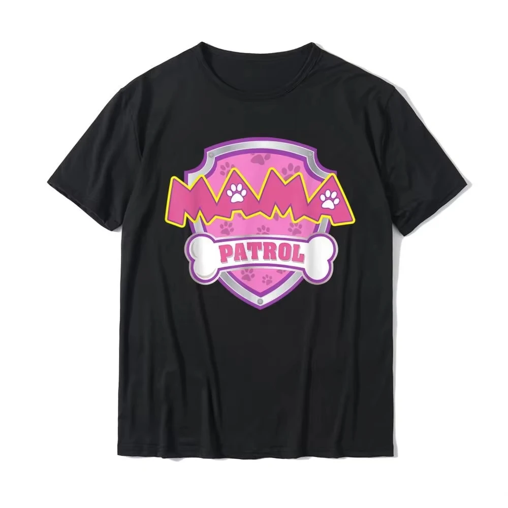 Hunde-Patrouille-Shirt Damenbekleidung Lustiges Geschenk Geburtstagsparty Familienkleidung T-Shirt Geburtstagsgeschenk T-Shirt Damen Kinderbekleidung