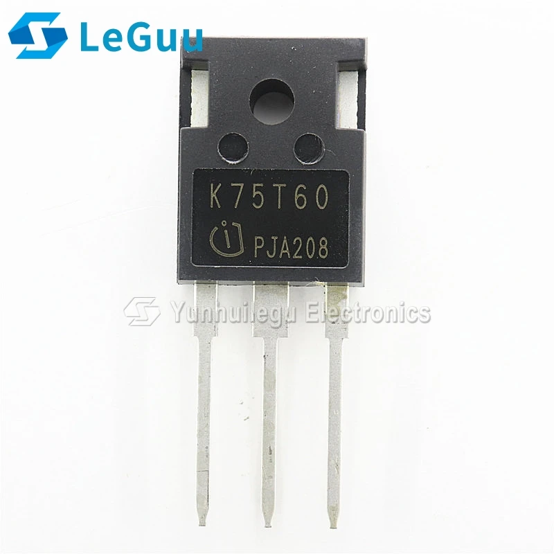 10PCS/Lot IKW75N60T K75T60 IKW75N60TA K75T60A 75T60 75N60 TO-247 75A 600V Power IGBT Transistor