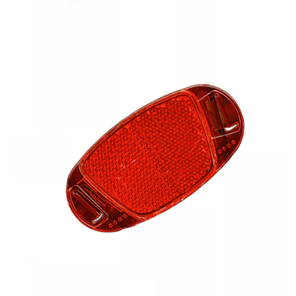 Plastic Wheel Reflector Bicycle Spoke Reflector For Night Rides High-visibility Reflective Design Wide-angle Reflection Coverage