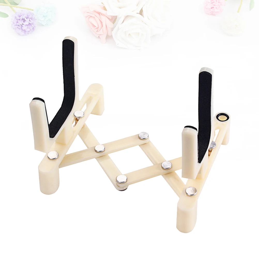 

Adjustable Plastic Violin Stand Holder Foldable Universal Portable Black Sponge Pad Protection Accessory Parts For Violin Stand