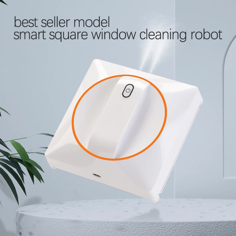 Factory Supply Automatic Window Cleaner with Water Spray Smart Window Cleaning Robot 65db Low Noise Electric Window