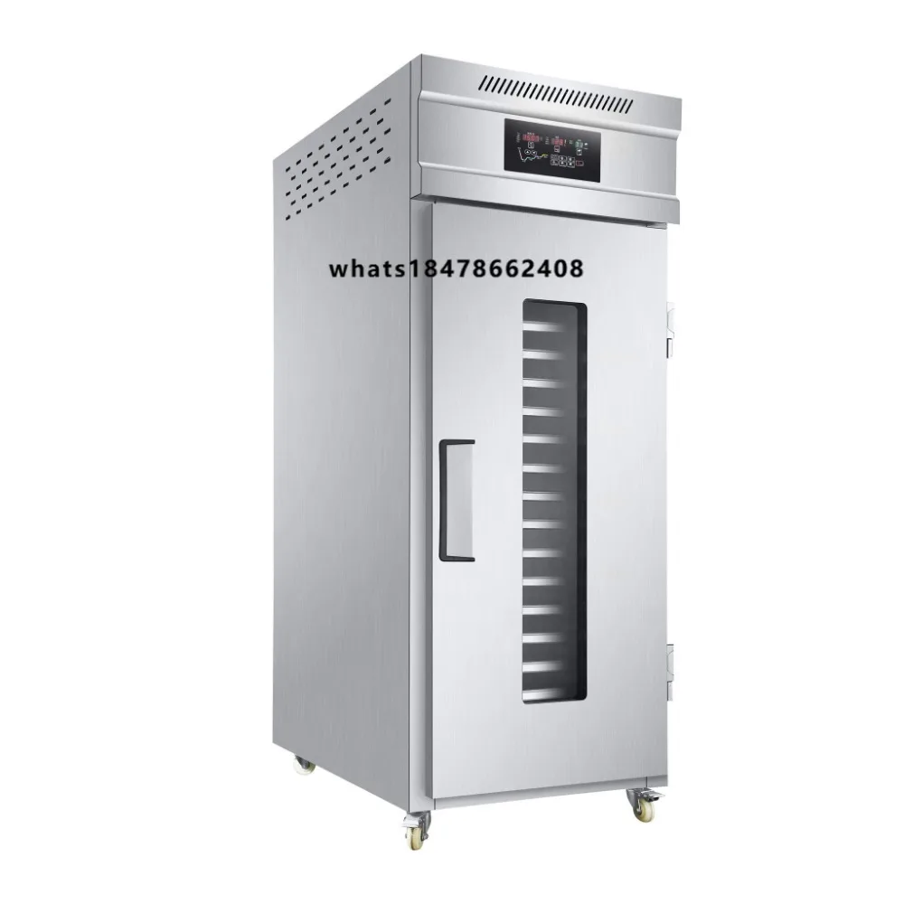 Commercial 36 Trays Dough Retarder Proofer Refrigerated Fermentation Cabinet Stainless Steel Bakery Cold Proofing Box