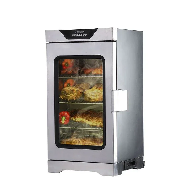 60L Intelligent Electric Oven Electric Fume Oven Wood Chips Meat Usage Smokehouse Oven/small Sausage Fish Smoked Bacon Furnace