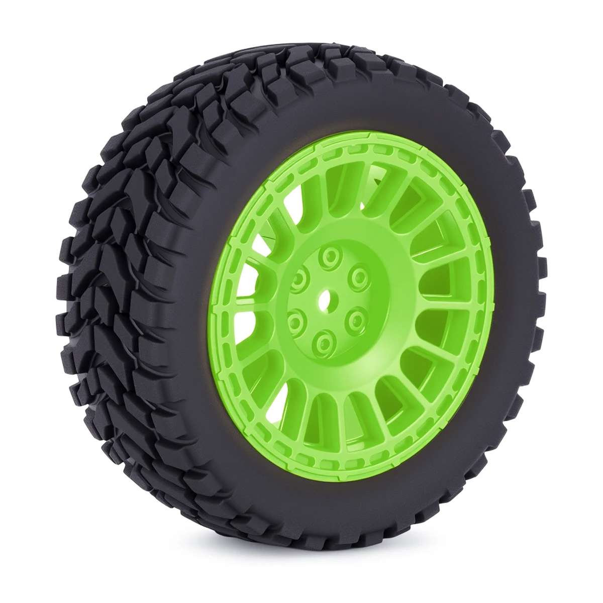 Neumáticos de Rally de plástico y goma de 1,9 pulgadas, 75x31mm, cubo hexagonal de 12mm para coche teledirigido 1/12 1/14 1/10 SCX10 TRX4 Tamiya Wltoys 144001, piezas mejoradas