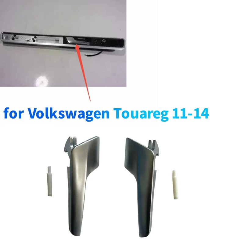 Super Sale 1Pair Inner Door Handle Chrome Clasp 7P6867101S 7P6867102S for VW Touareg 7P 11-14 Door Inside Opener Handle Buckle