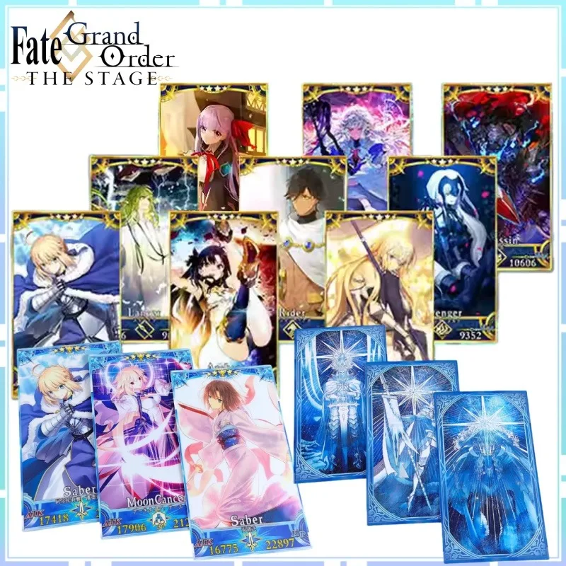 

Fate FGO Physical Cards Double-sided Collection Cards Poker Games Family Toy Alter Destiny Crown Specifies The Perimeter Gifts