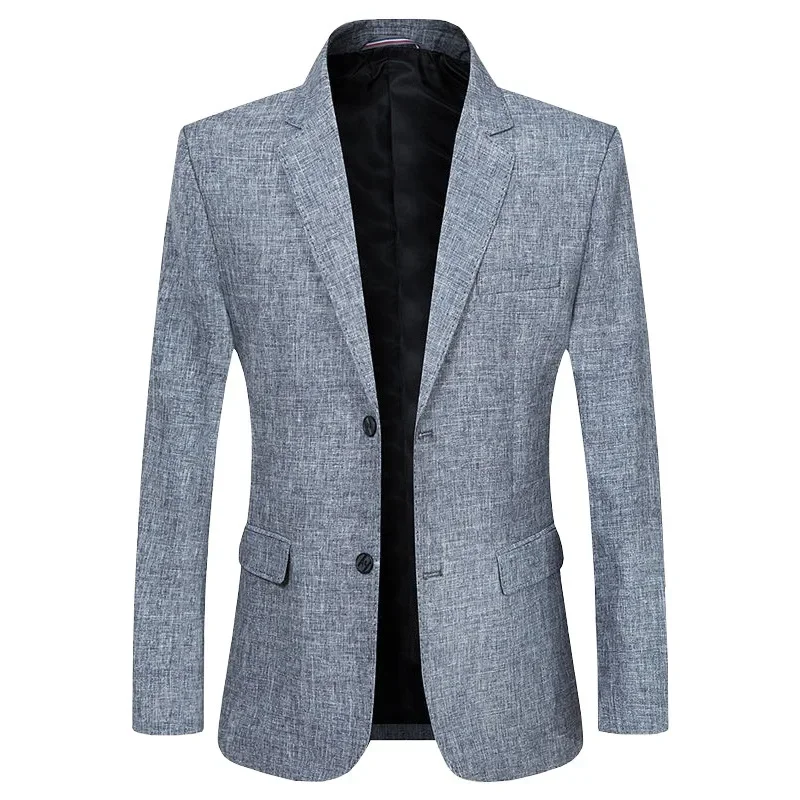 New Spring Men Thin Formal Wear Suits Jackets Male Business Casual Blazers Coats High Quality Man Slim Blazers Jackets Coats 4XL