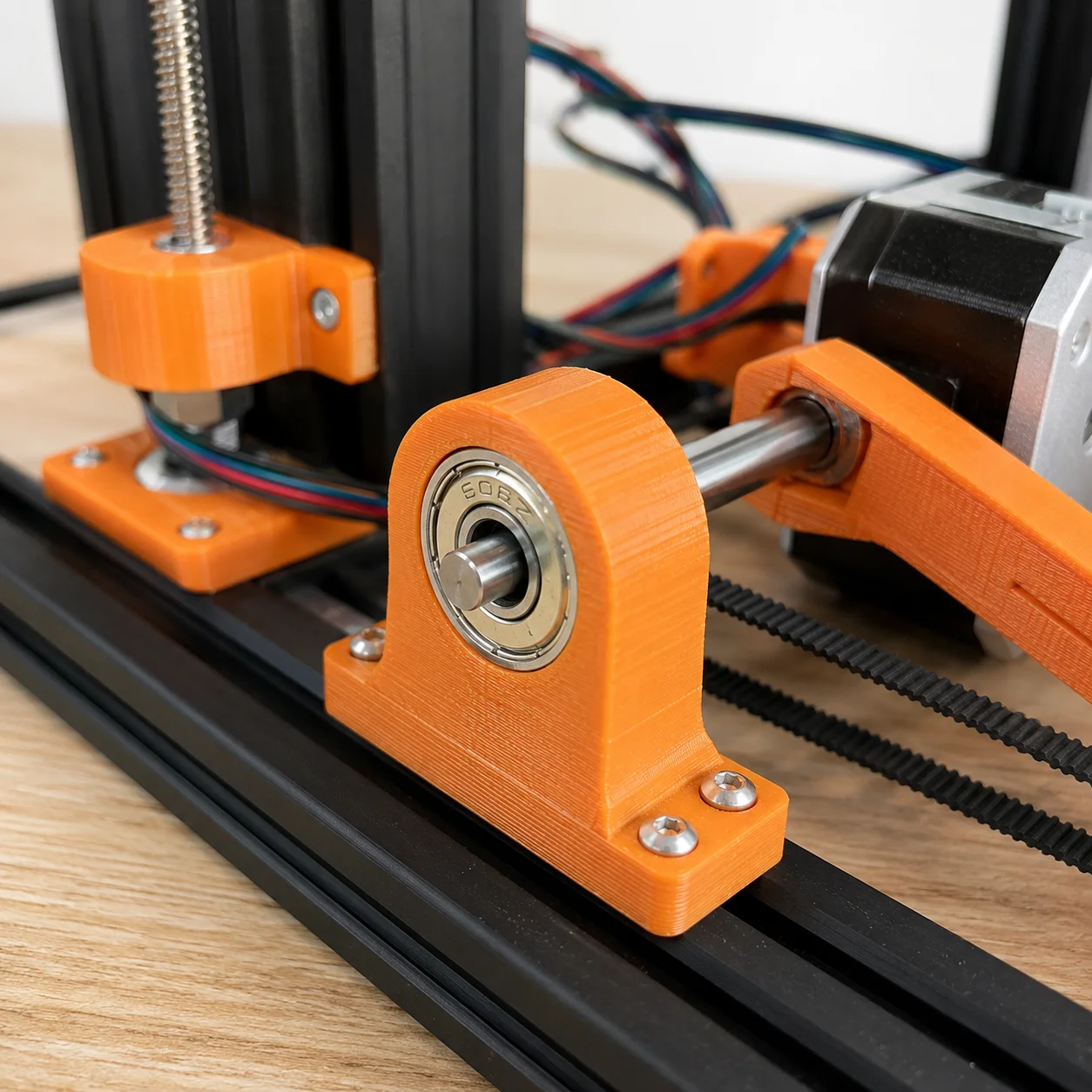 3D-Drucker Kugellager 607ZZ 623ZZ 625ZZ 626ZZ 688ZZ 685ZZ 687ZZ 608ZZ 608 für Spulenhalter, Riemenscheiben, Skateboard und DIY-Projekte – Detail 2