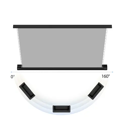 10 best sales motoriserad projektorduk - №10