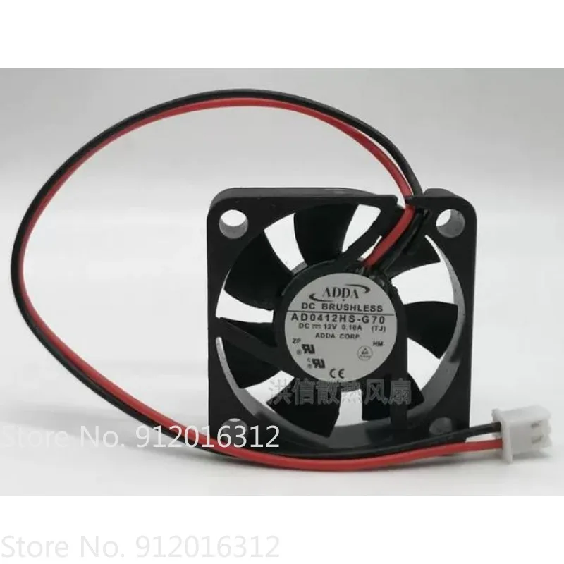 New Fan for ADDA 4010 AD0412HS-G70 DC12V 0.10A Cooling Fan 4cm 40 * 40 * 10MM