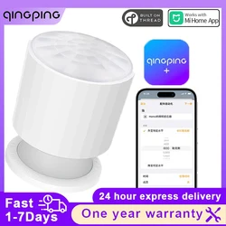 Qingping Action Ambient Light Sensor Smart Human Body Sensor PIR Motion Security Wireless Connection Works with HomeKit Thread