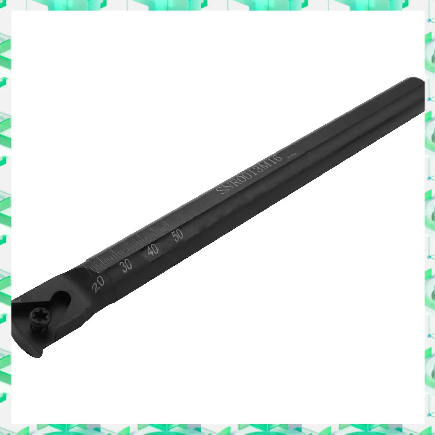 

FIZP 1/2 Inch Lathe Threading Boring Bar With 10Pcs 16IR AG60 Internal Threading Carbide Turning Inserts And T15 Wrench