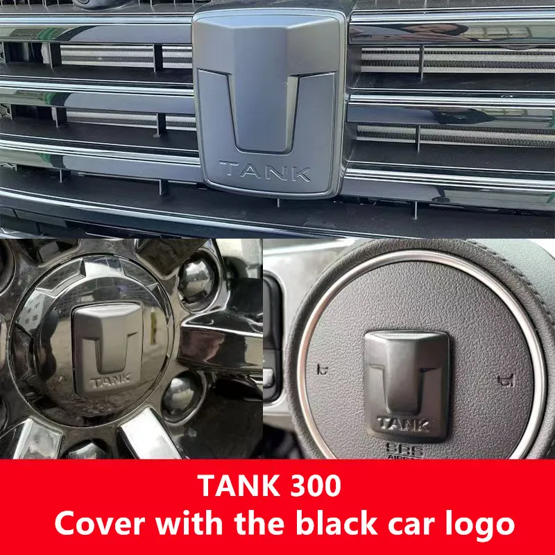 

Автомобильная 3D наклейка из АБС-пластика, передняя эмблема, наклейки на руль, логотип, эмблема, крышка, подходит для Great Wall GWM WEY Tank 300 2021-2024