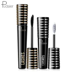 Pudaier Perfect Partner Eye Makeup Carbon Black Mascara + Eyelash Primer Long Lasting Curling Encryption Classic Combination