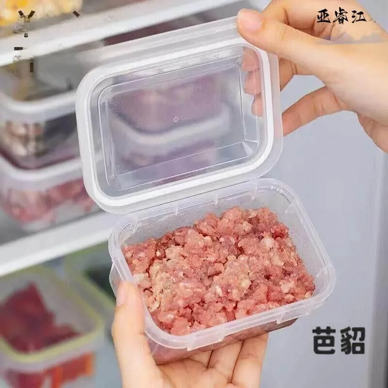 

Large Capacity Food Grade PP Freshness Preservation Box with Lid for Fruits And Vegetables Refrigerator Storage Container Tra...