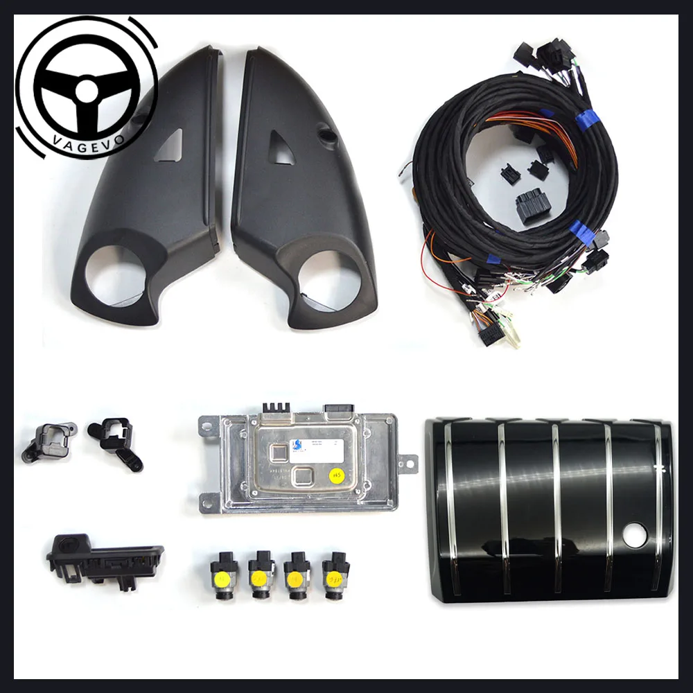 

360-градусный комплект для обновления камеры заднего вида с панорамным обзором для Skoda Octavia MK4, автомобильные аксессуары