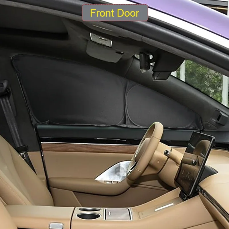 

Автомобильный солнцезащитный козырек на черное окно, авто, анти-УФ-изоляция, защитная крышка, внутренний аксессуар для LUXEED R7 2024-Present