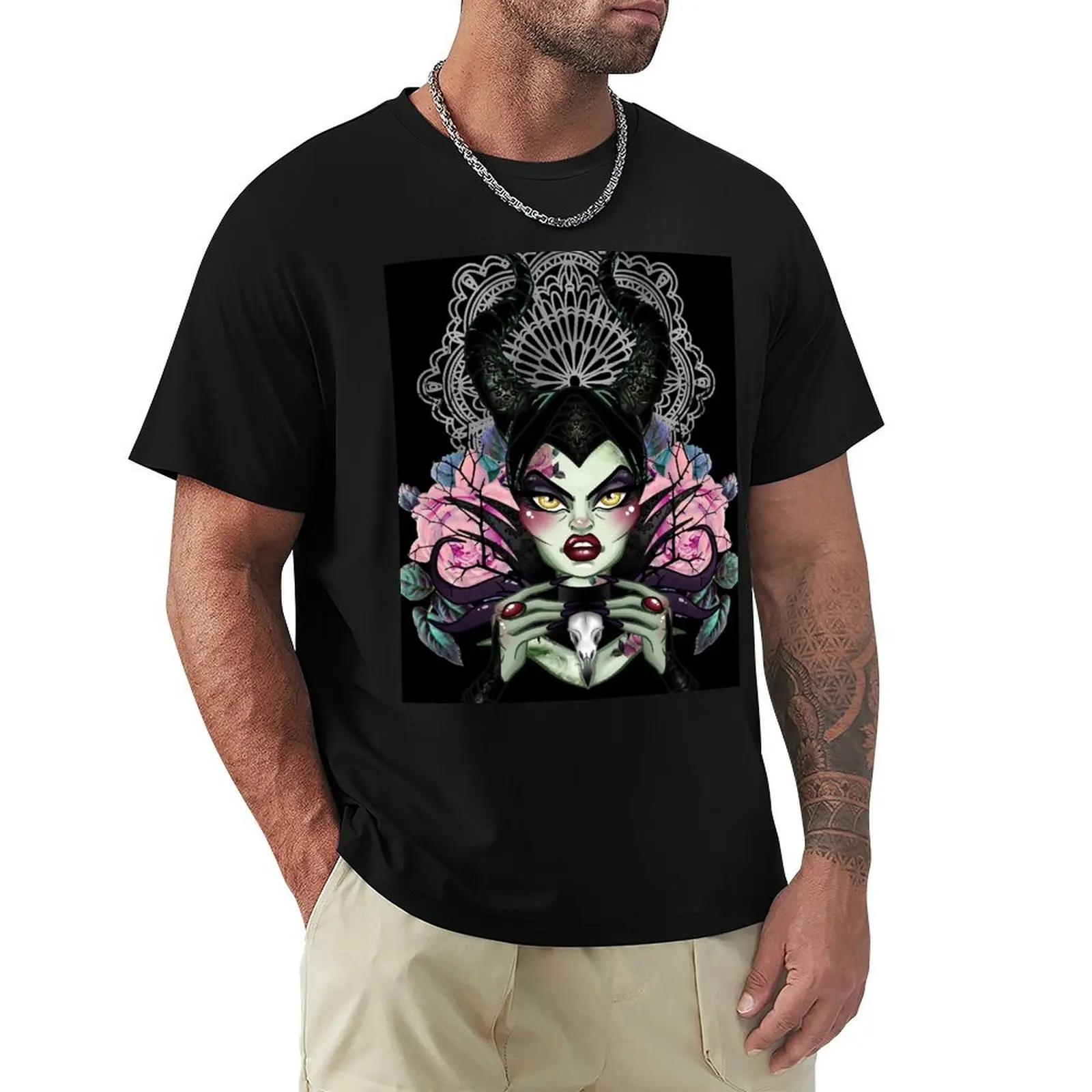 

Mistress of Vengeance T-Shirt affliction shirts Clothing plus size clothes t shirt men 100℅ cotton
