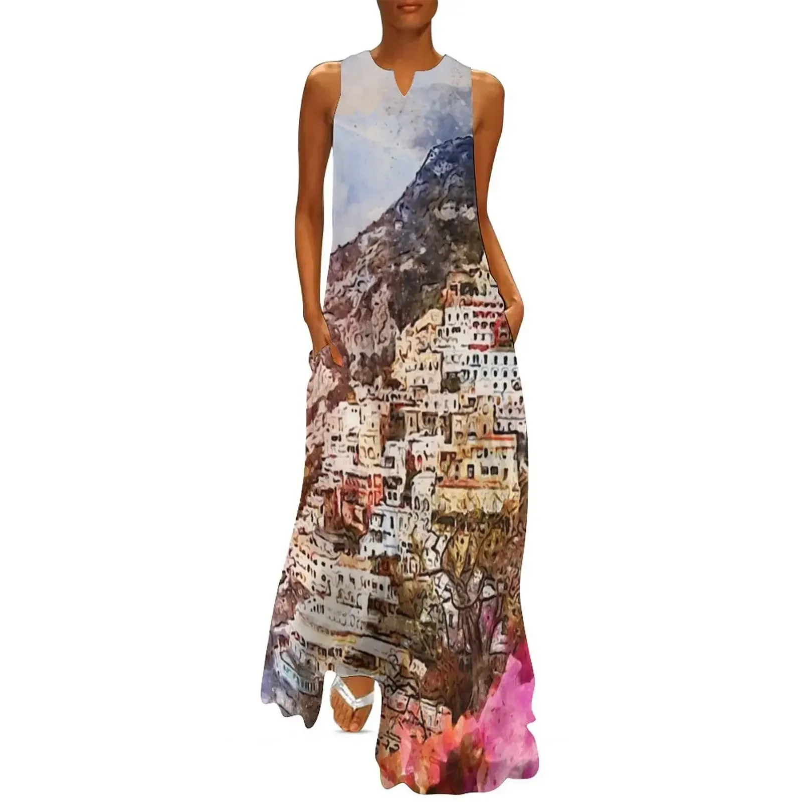 

Amalfi, Italy Long Dress beach dresses women's evening dresses 2025 women's summer dress 2025 Dress