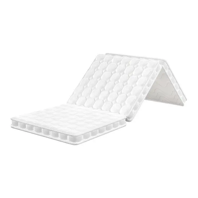Student dormitory bunk three-fold coconut palm, mattress dormitory single coconut palm latex folding mattress