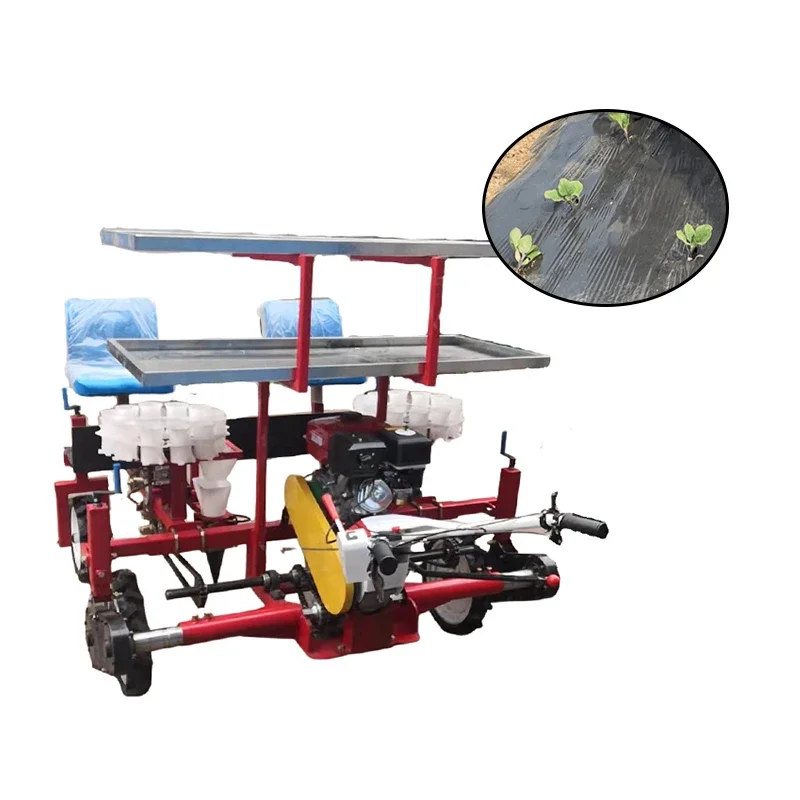 Agricultural machinery self-propelled planting machine greenhouse seedling transplanting machine