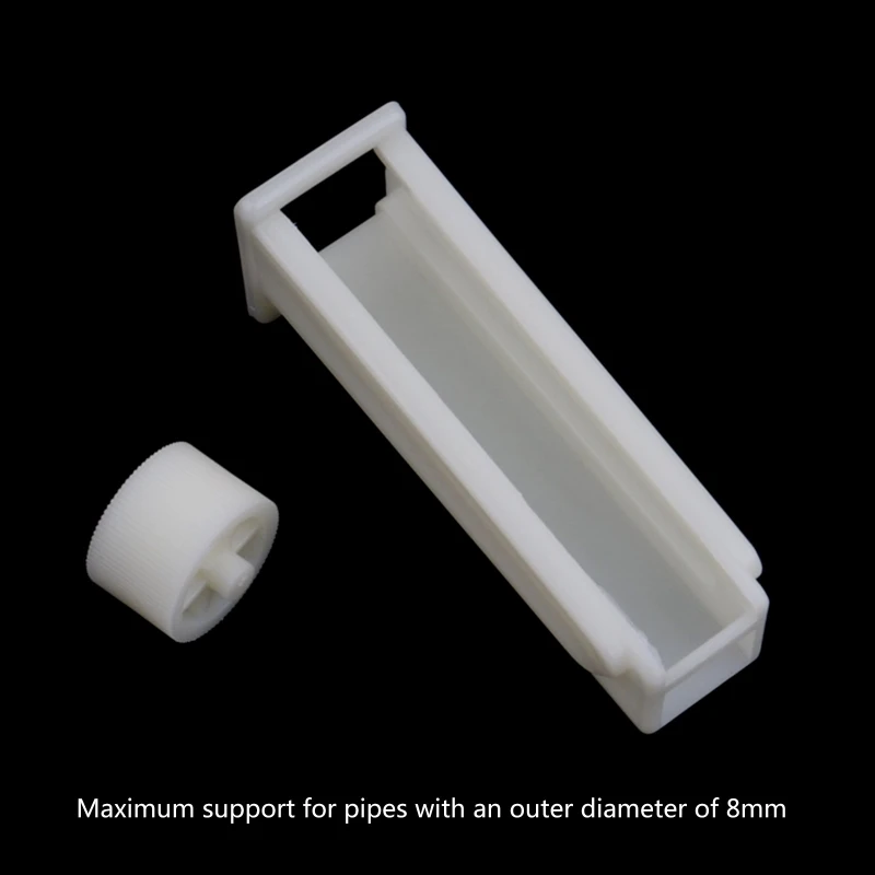 Fascette per tubi in silicone Spegnimento Fascetta per tubo in plastica Clip per tubo in plastica Flusso regolabile