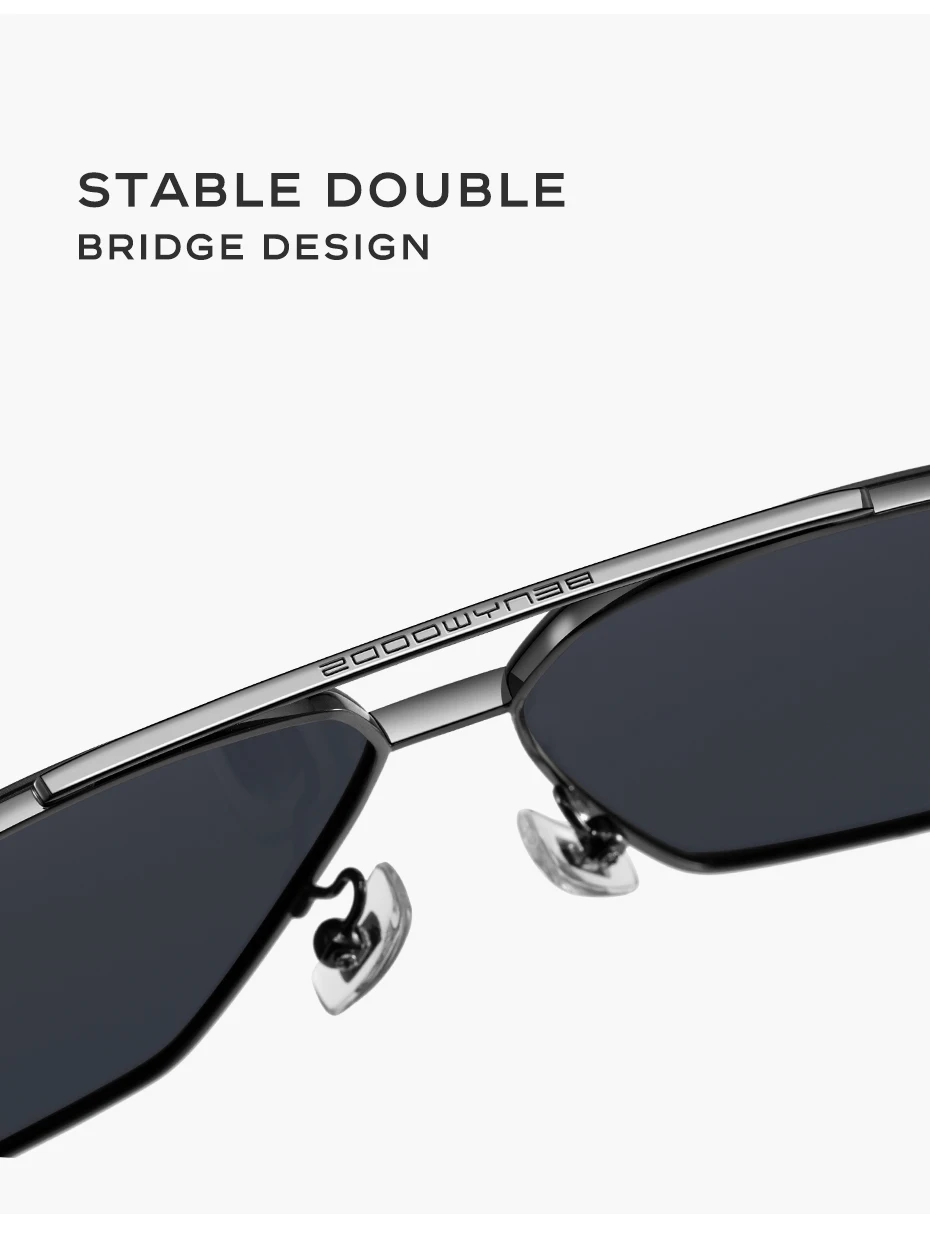 CAPONI Nylon Polarisierte Sonnenbrille Für Männer Platz Fahren Modische Legierung Shades Anti-Glare UV400 Schutz Sonnenbrille CP1325 – Detail 12