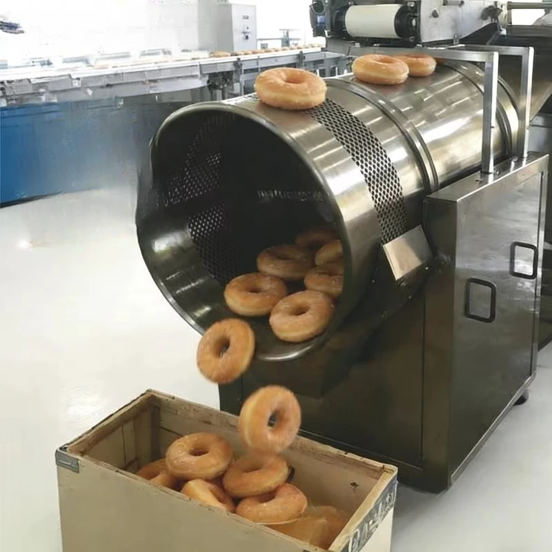Customized High Performance Automatic Donut Line Top Quality Donut Production Line Food Factory Commercial Stainless Steel