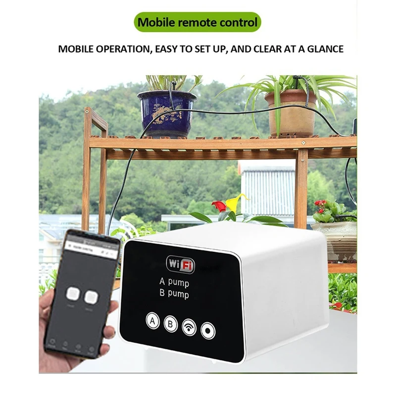 Wifi Smart Garden Irrigation Controller Automatic Drip Irrigation System Remote APP Control Watering