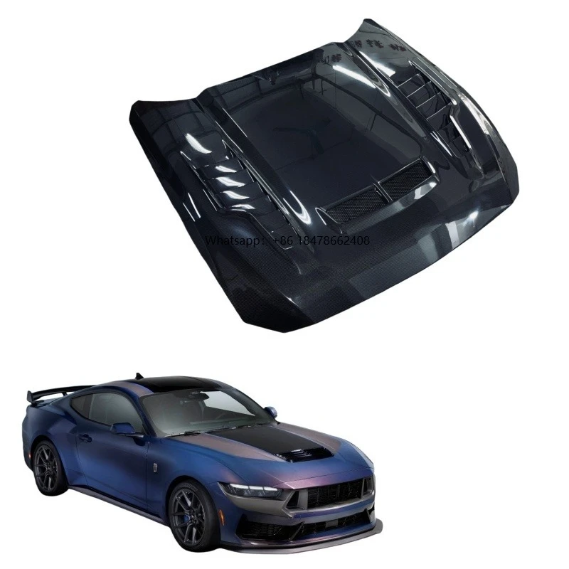 

New High Quality Customization Type GT4 Carbon Fiber Engine Hoods for 2024-2025 for Upgrade