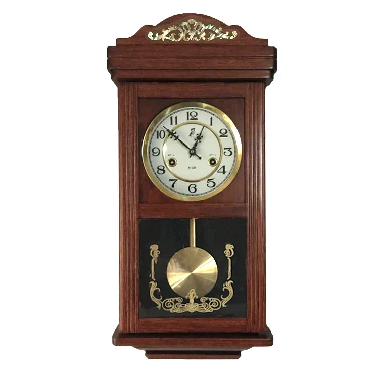 Wholesale of vintage mechanical wall clocks, old-fashioned clockwork pendulum clocks, wall clocks, feng shui, residential clocks