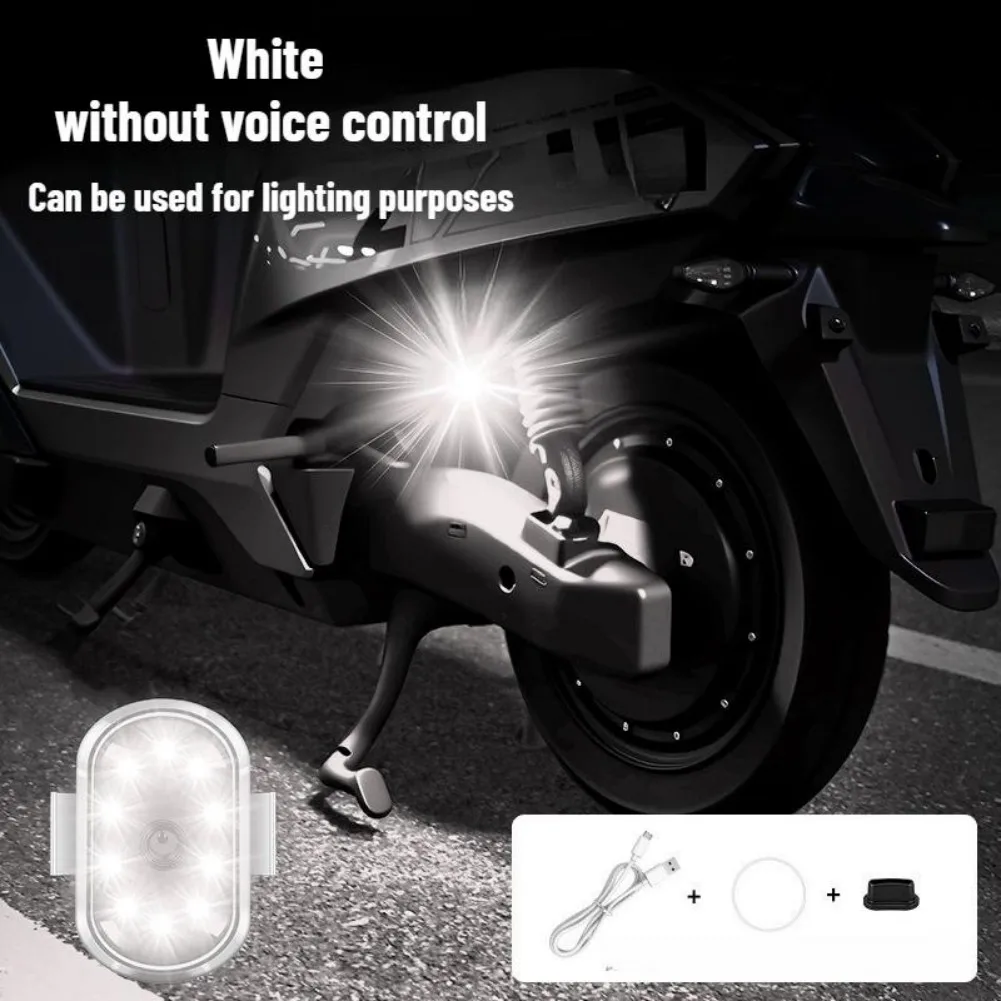 LED Strobe Light with Wireless Remote and Touch Activation for Automotive Use Suitable for Motorcycle and Car Installation